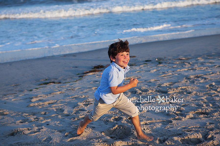 boy on beach
