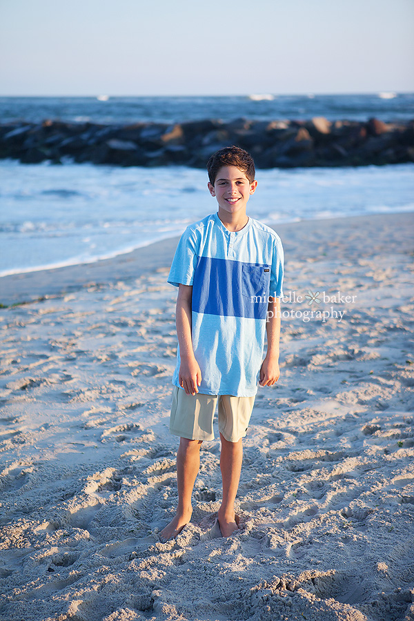 boy on beach