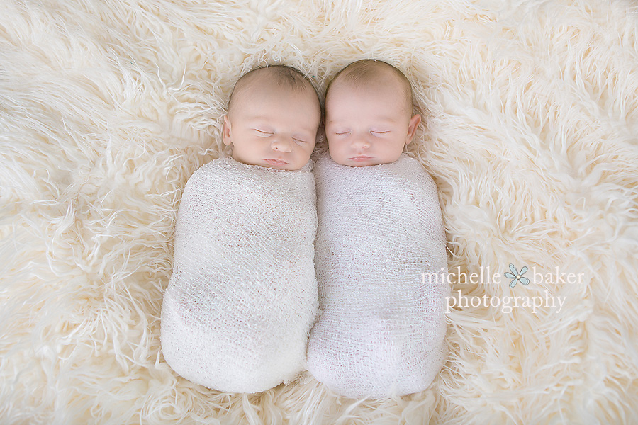 Newborn boy + Girl twins