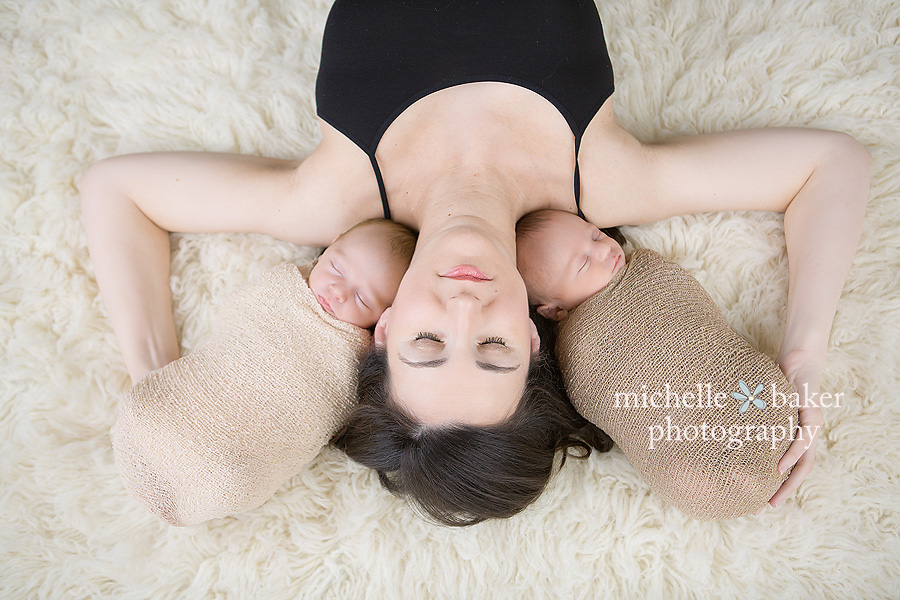 Newborn  boy + Girl twins