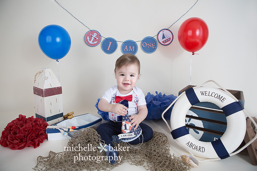 Moorestown Nautical Cake Smash