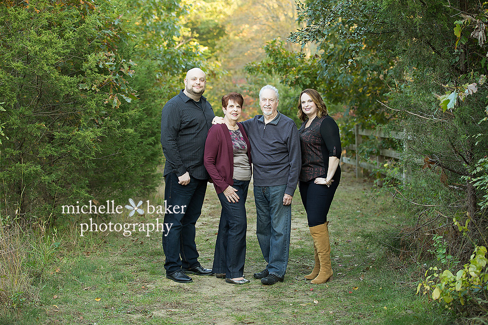 Family session in Moorestown