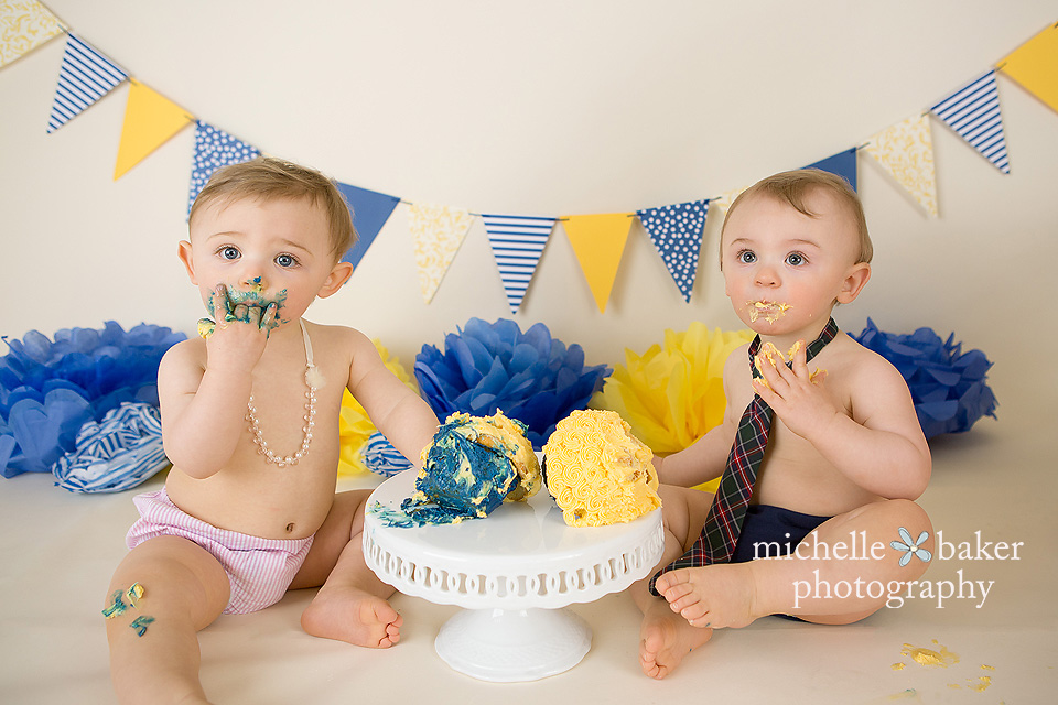 Twin Cake Smash