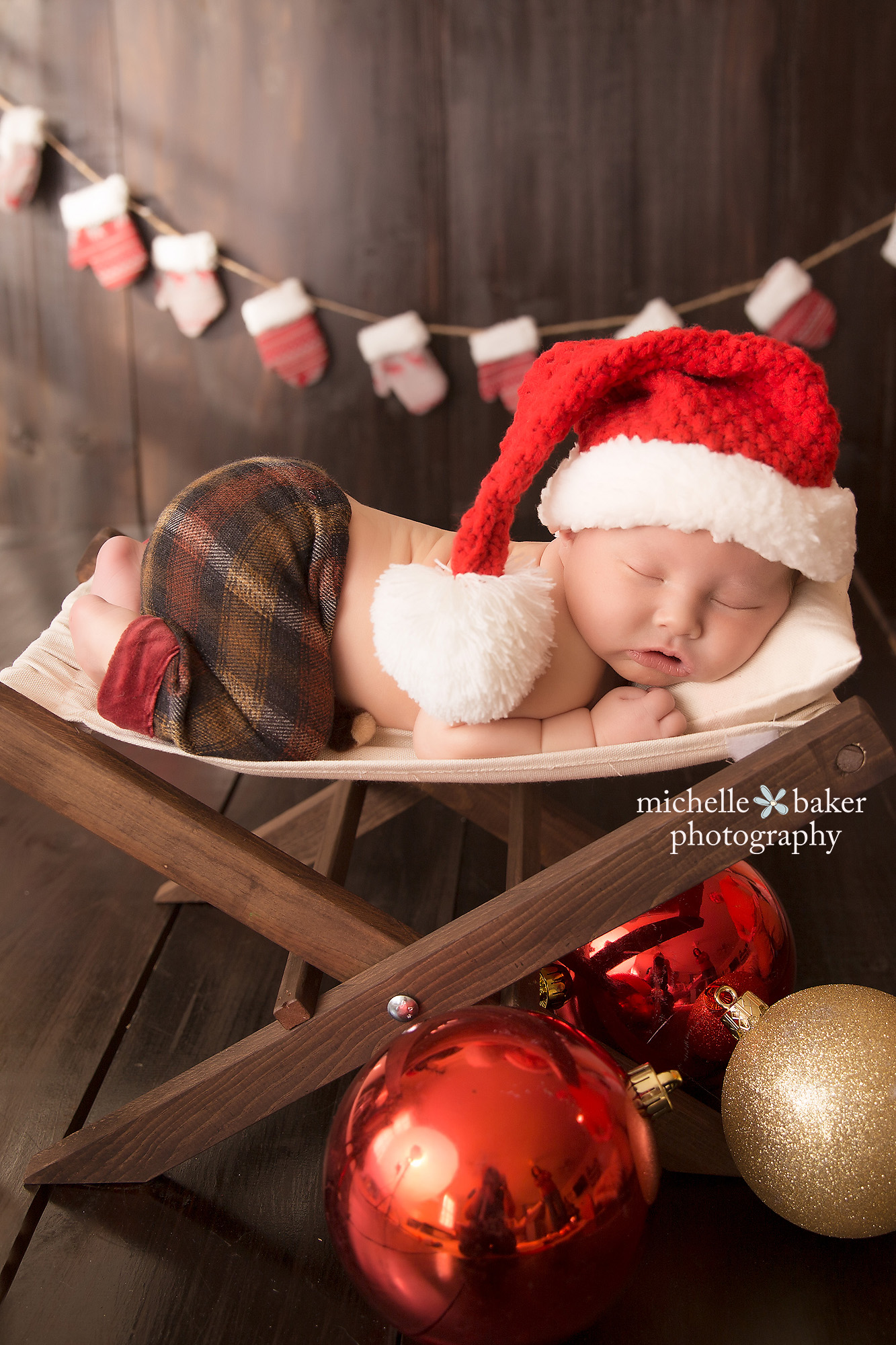 Christmas newborn