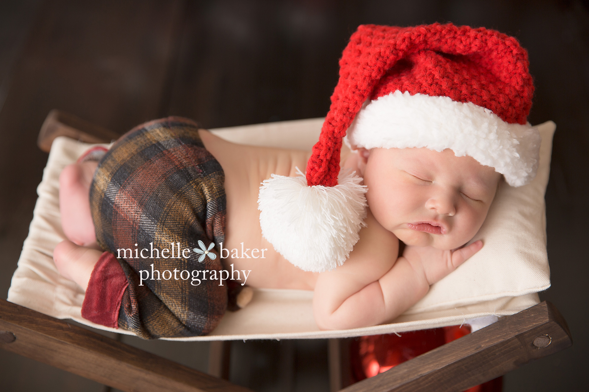 Christmas newborn