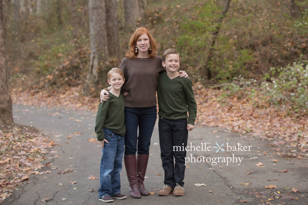 Mom and 2 sons