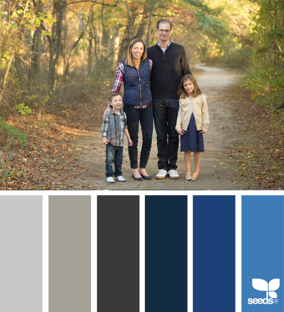 family portrait color palette