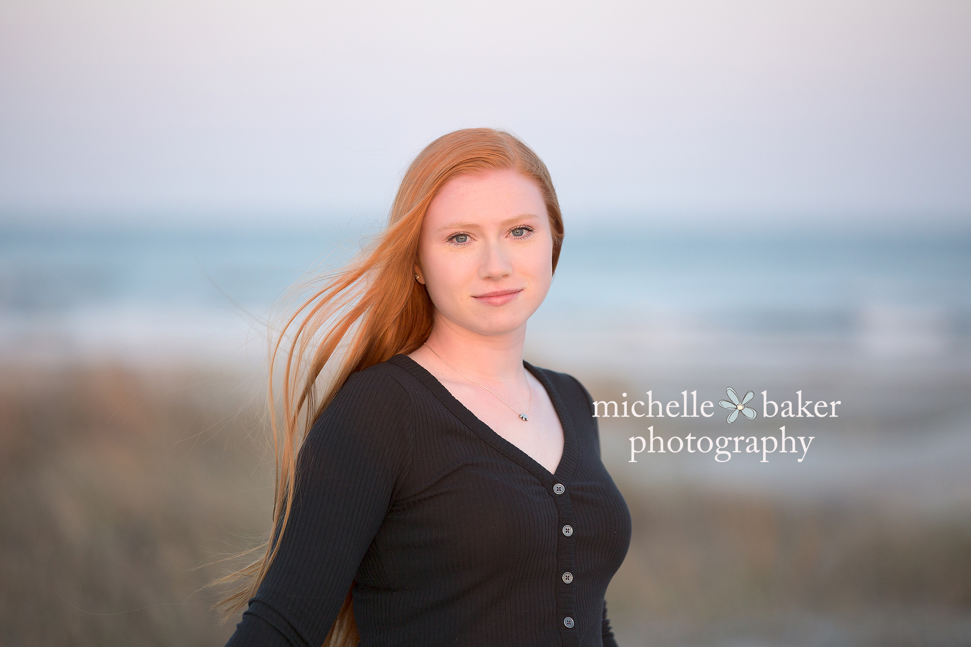 Senior girl beach portraits