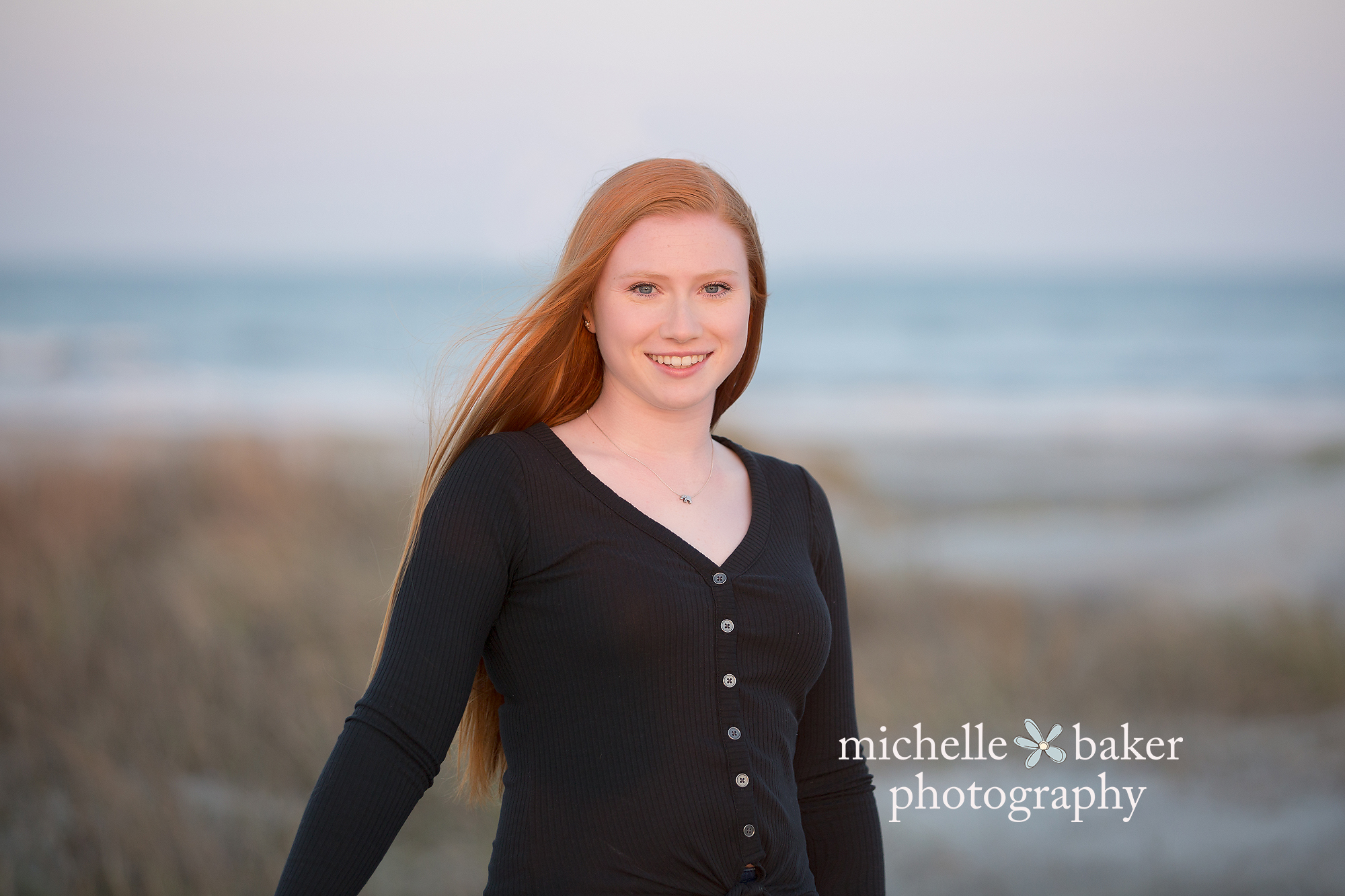 Senior girl beach portraits