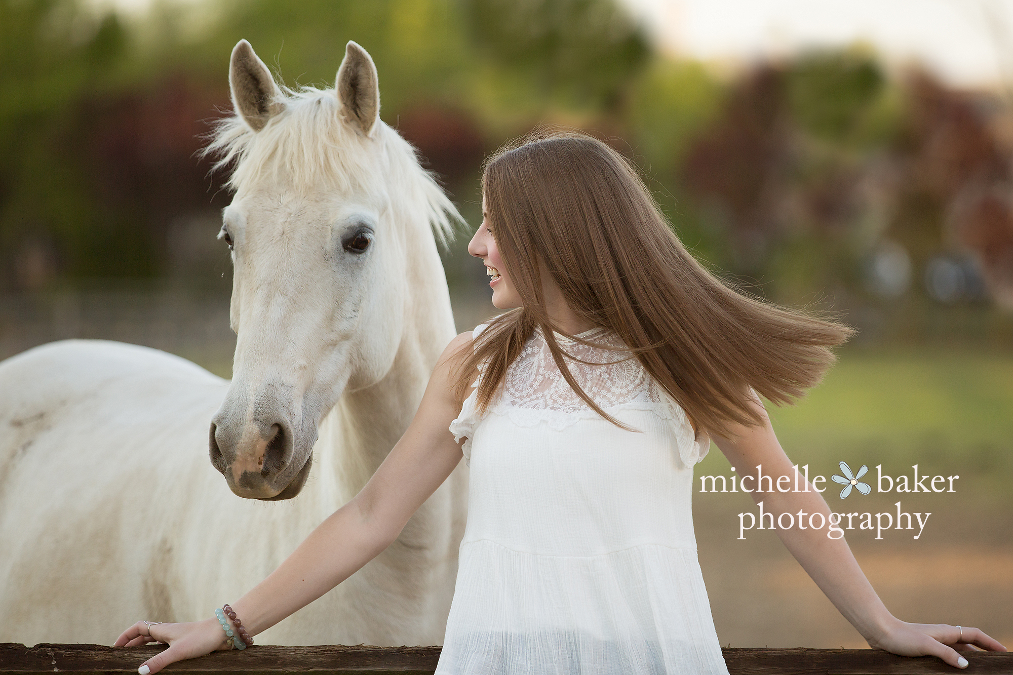 Senior Portraits with a horse